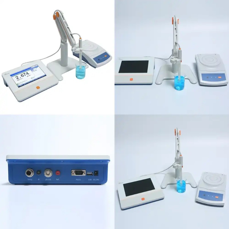Ph Meter - Portable Benchtop I500T pH Ion Meter,