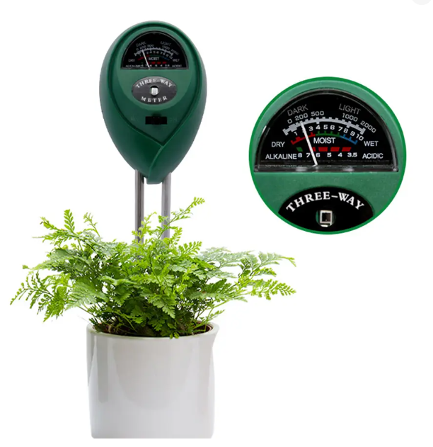 Ph Meter - Garden PH Meter Sunlight 3in1 Soil