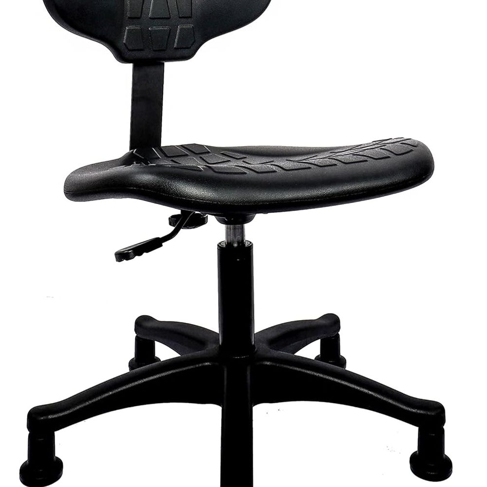 Medical Lab Hours - Heavy-Duty Multi-Use Stool, 16-21 Desk Height,