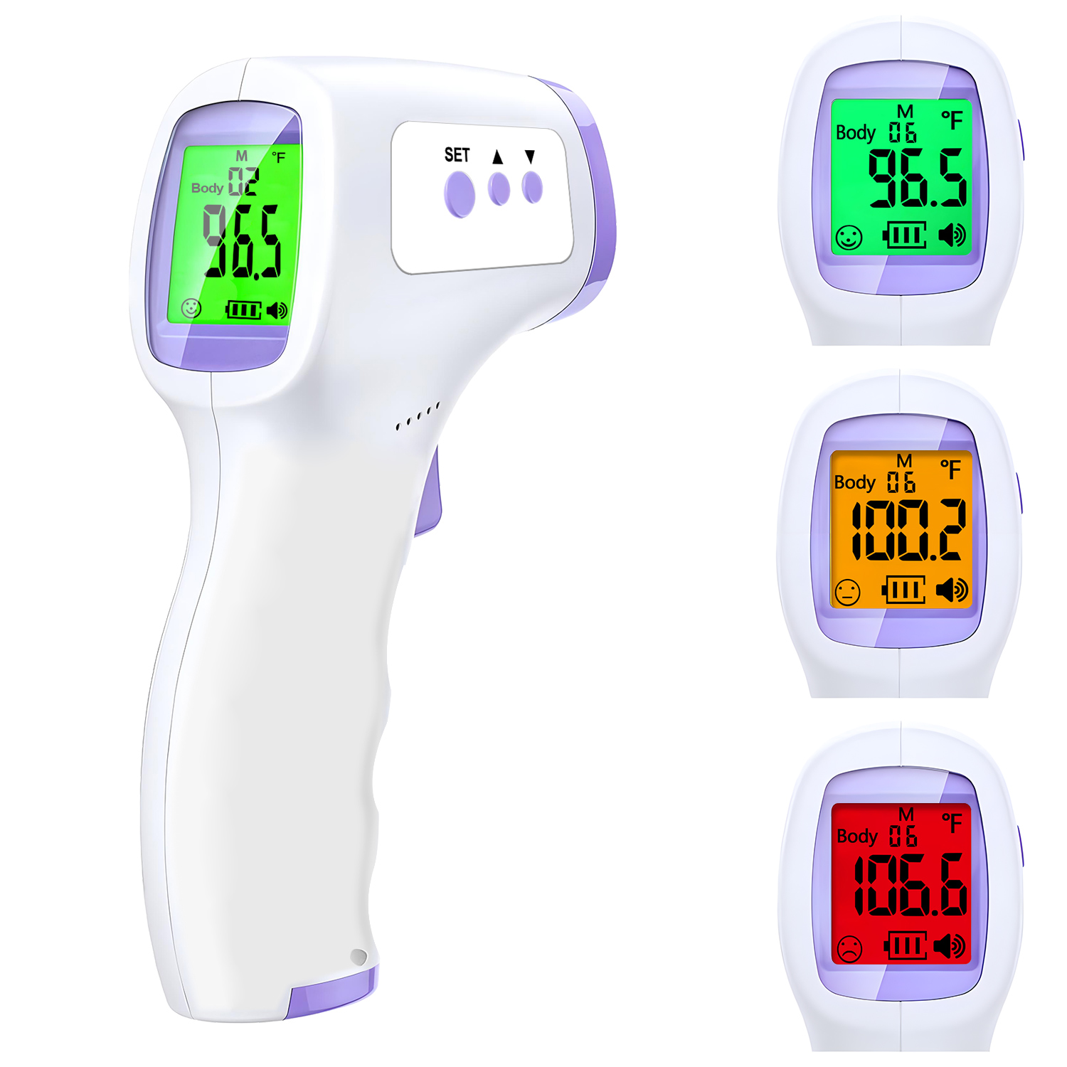 Digital Thermometer Infrared - Digital Forehead Thermometer Electronic Contactless Clinical