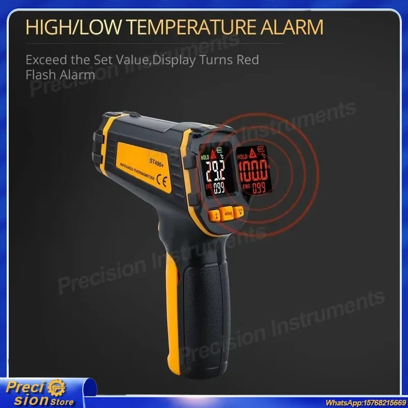 Digital Thermometer Infrared - Digital Infrared Thermometer Non Contact Laser