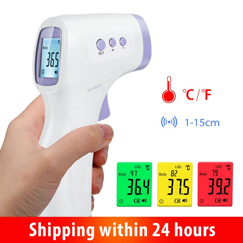 Digital Thermometer Infrared - Digital Infrared Forehead Thermometer Non-Contact Body