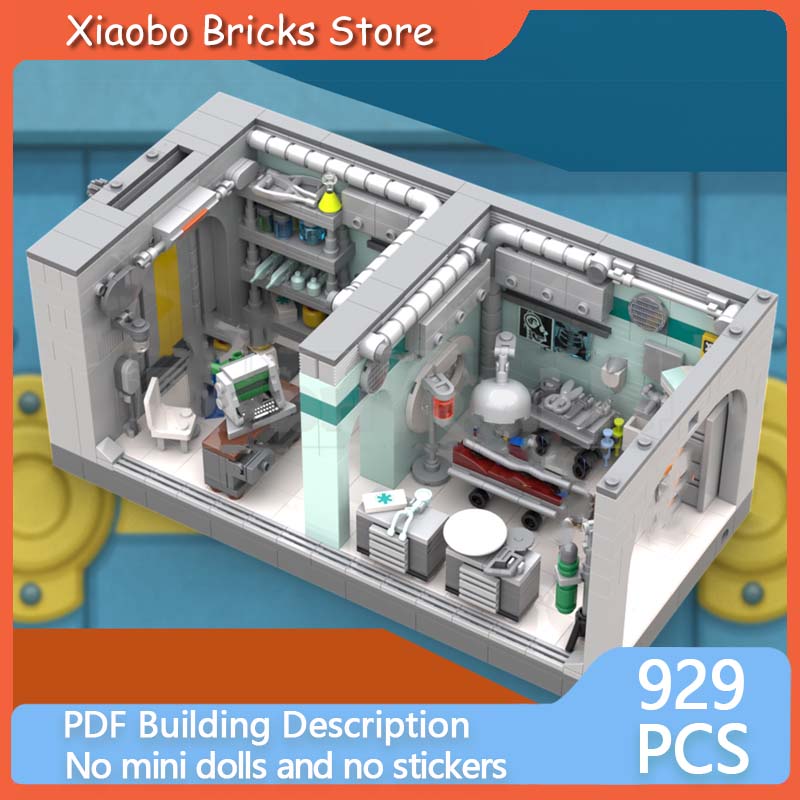 Medical Lab Technology - Game City Street View Model MOC