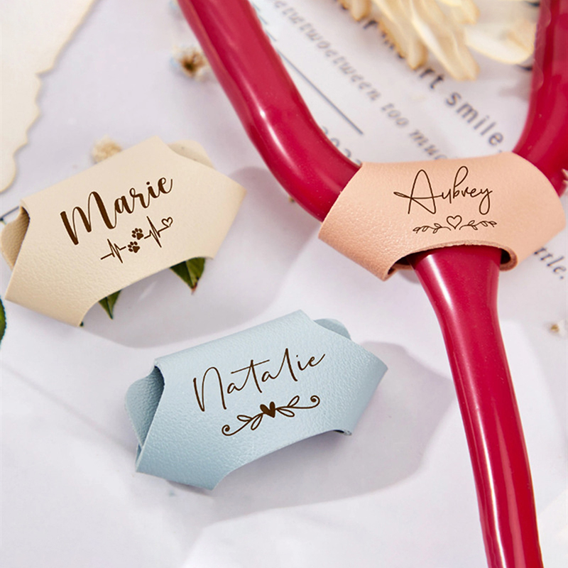 Personalized Leather Stethosco - Medical Lab Logo recensie en prijs