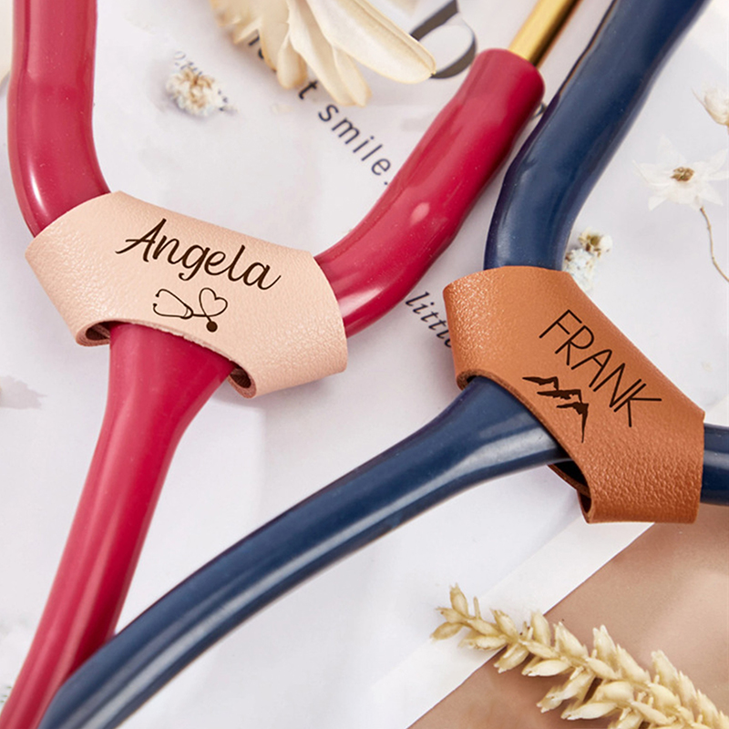 Personalized Leather Stethosco - Medical Lab Logo recensie en prijs
