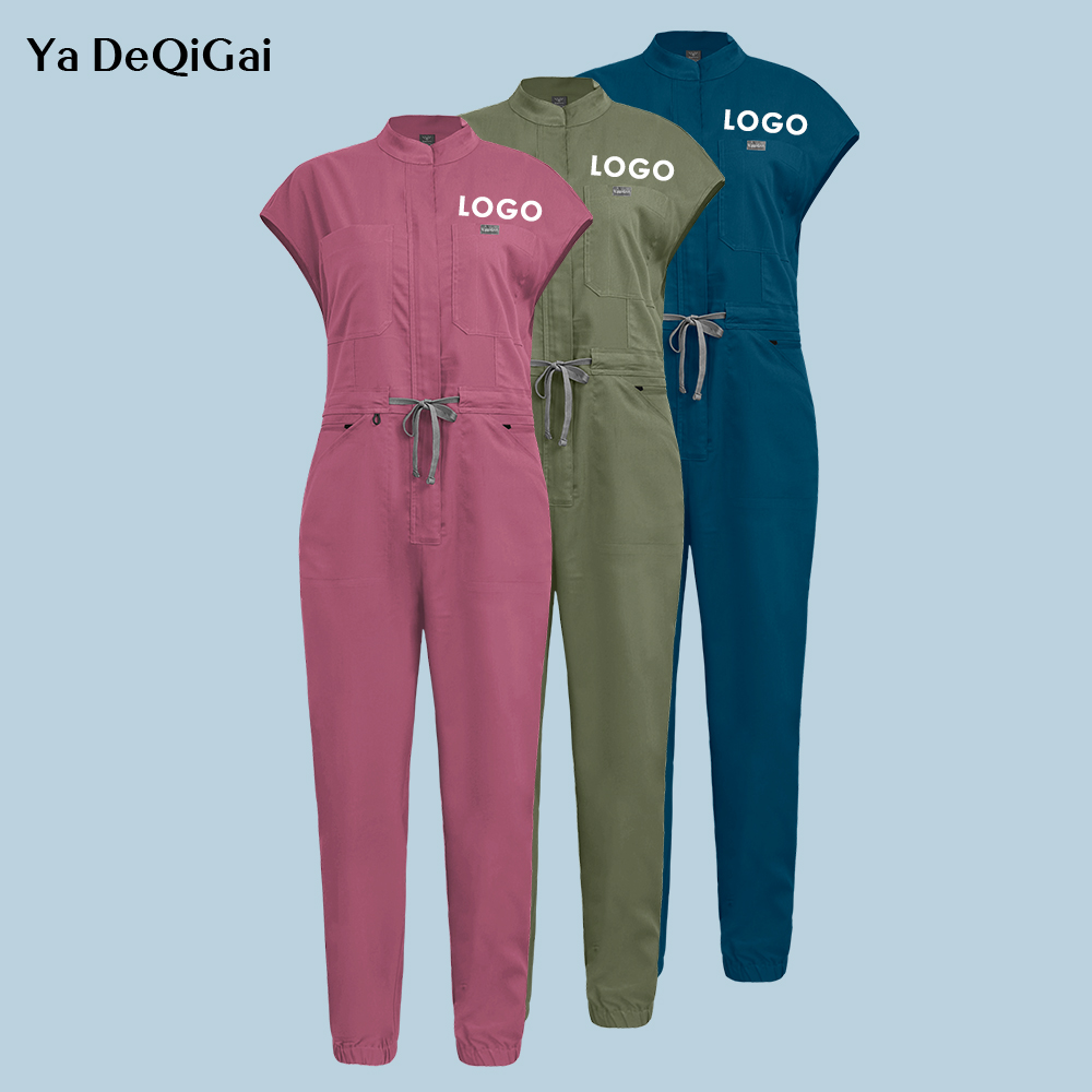 New Medical Scrubs Jumpsuits S - Medical Lab Logo recensie en prijs