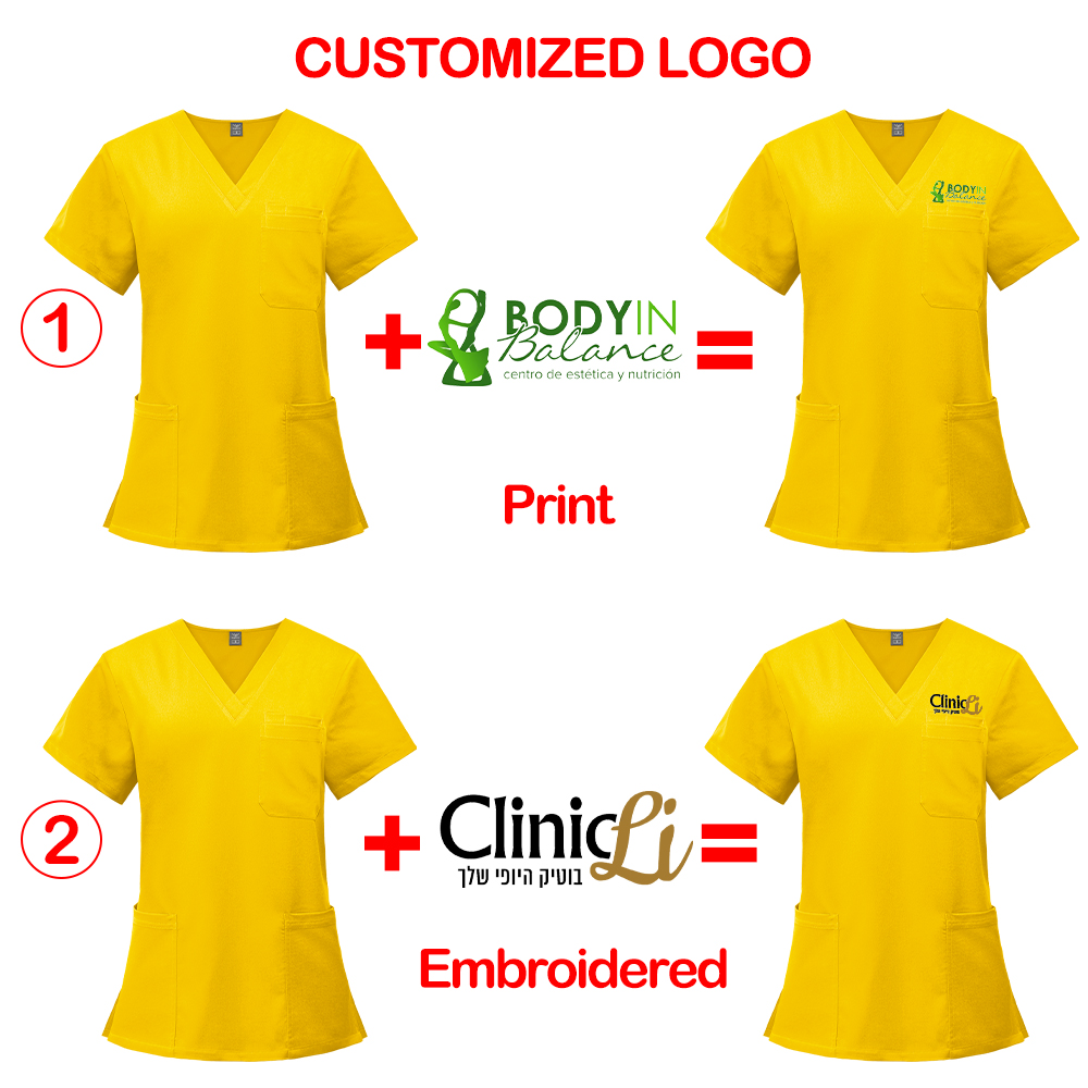 New Medical Scrubs Jumpsuits S - Medical Lab Logo recensie en prijs