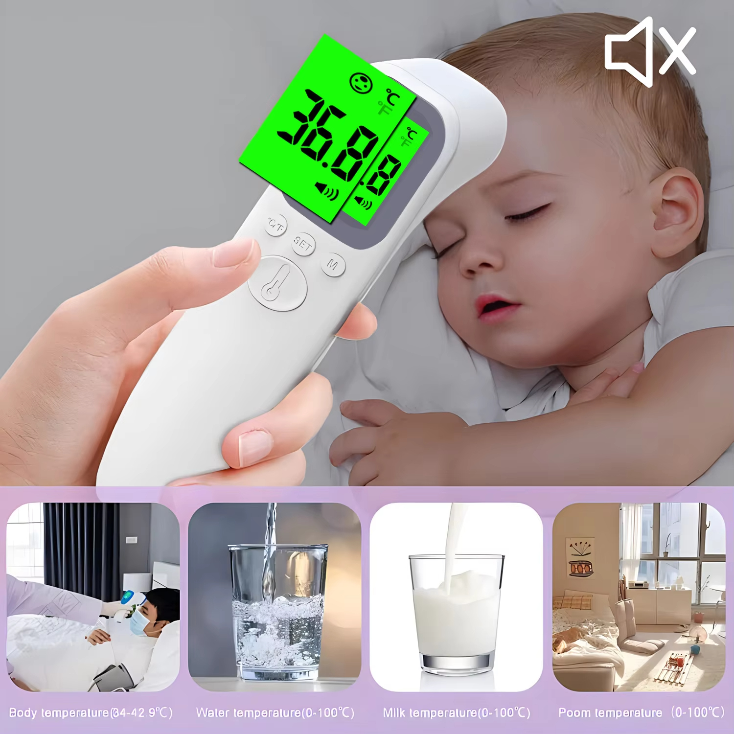 For Xiaomi Medical Temperature - Digital Thermometer Infrared recensie en prijs