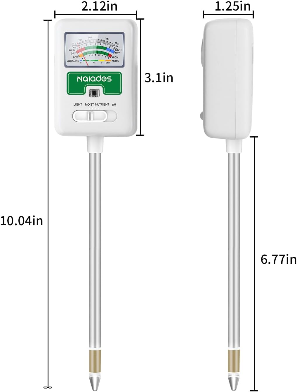 Soil Moisture Meter for Plants - Ph Meter recensie en prijs