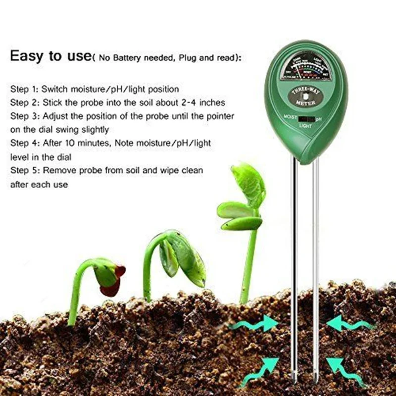 Garden PH Meter Sunlight 3in1  - Ph Meter recensie en prijs