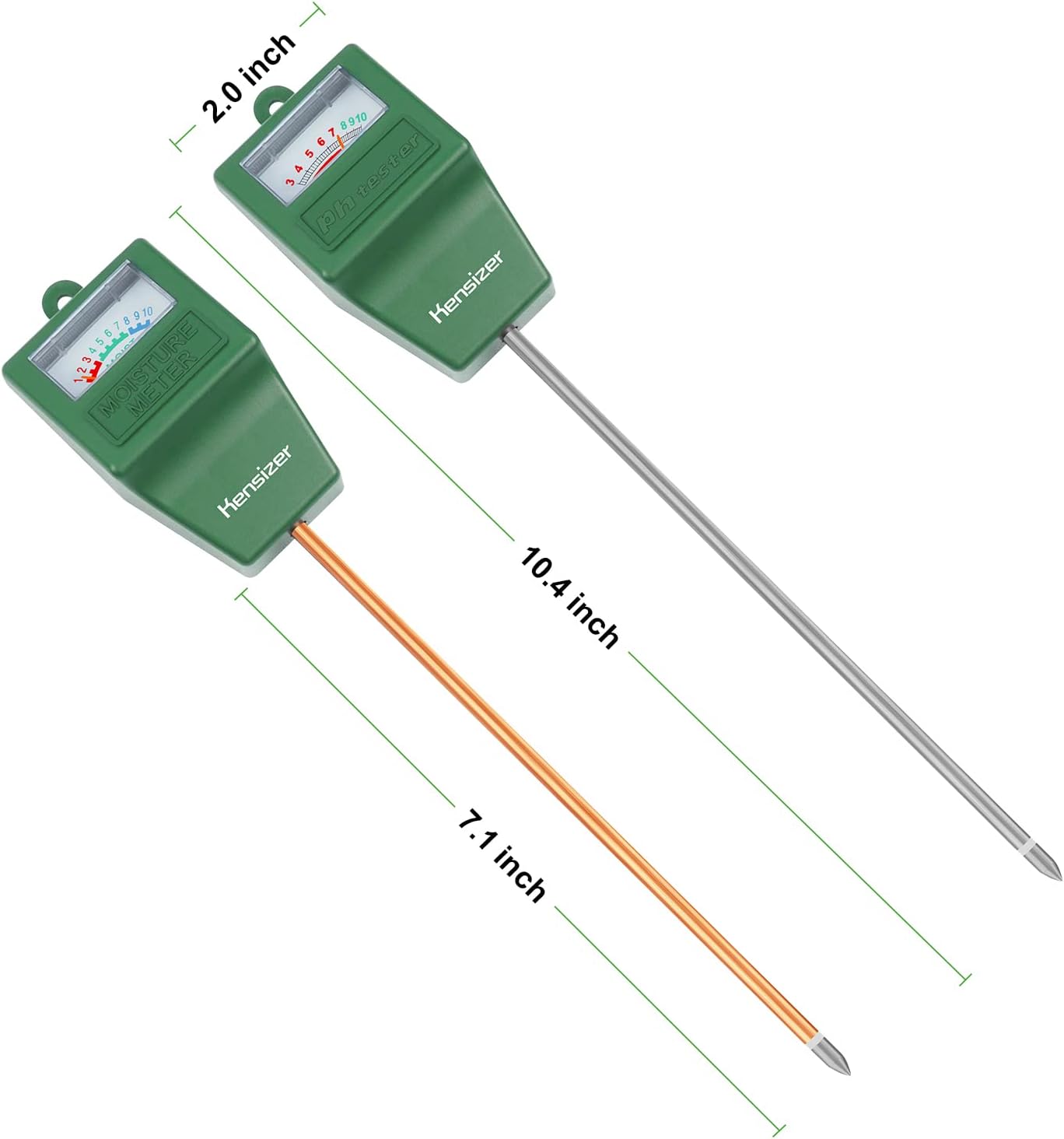 Soil Tester, 3-in-1 Moisture/p - Ph Meter recensie en prijs