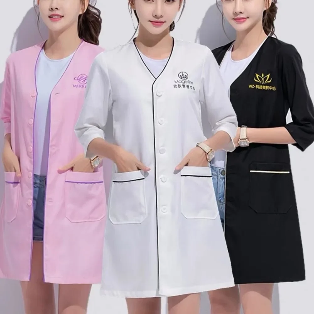 Custom Logo beauty uniform bea - Medical Lab Logo recensie en prijs