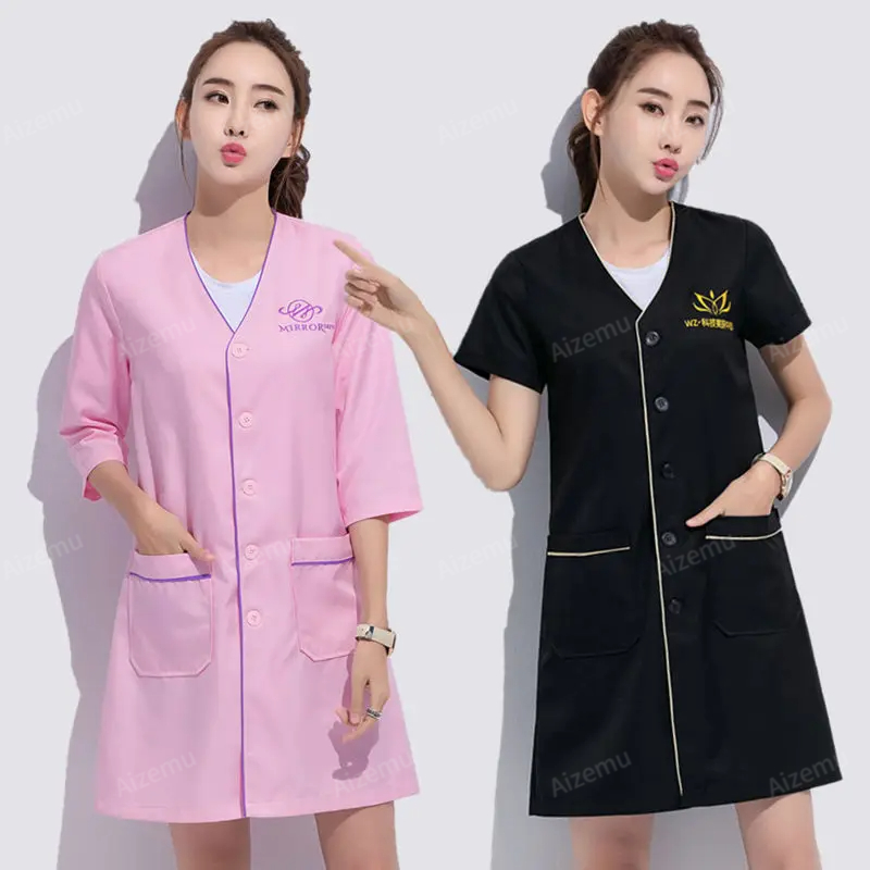 Black short beauty uniform dre - Medical Lab Logo recensie en prijs
