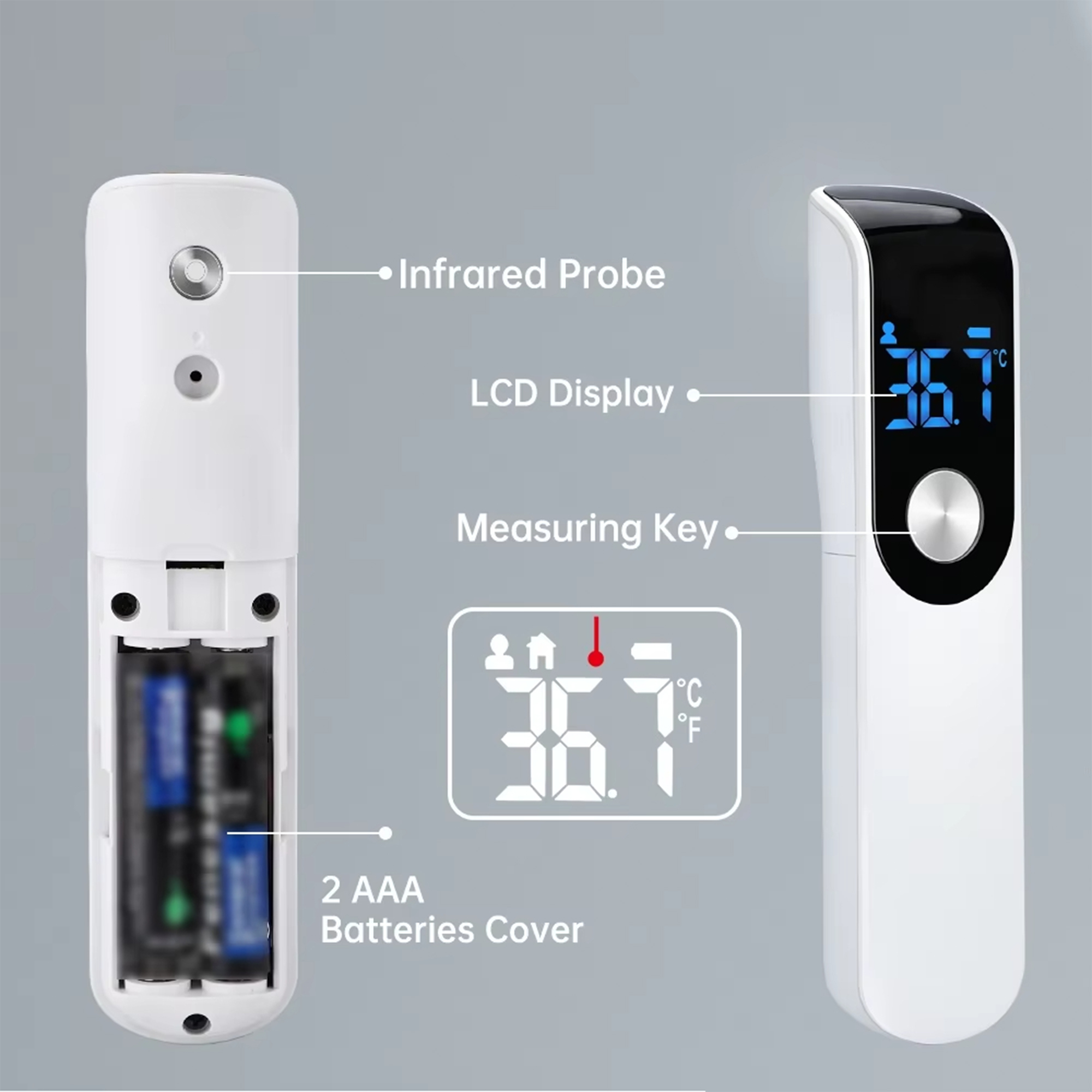 Infrared Fever Thermometer Med - Digital Thermometer Infrared recensie en prijs
