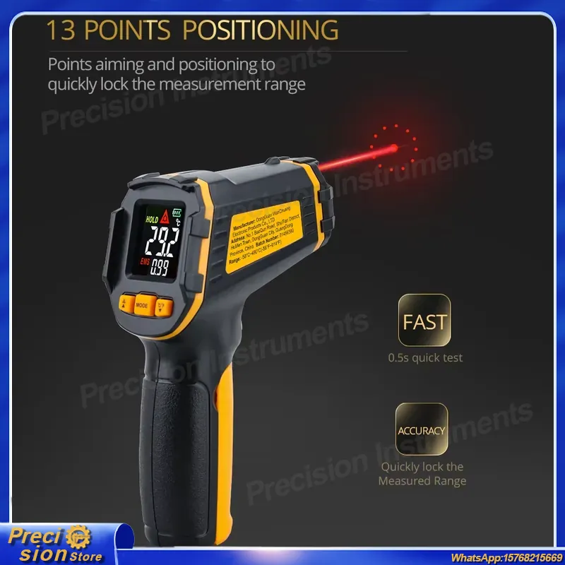 Digital Infrared Thermometer N - Digital Thermometer Infrared recensie en prijs