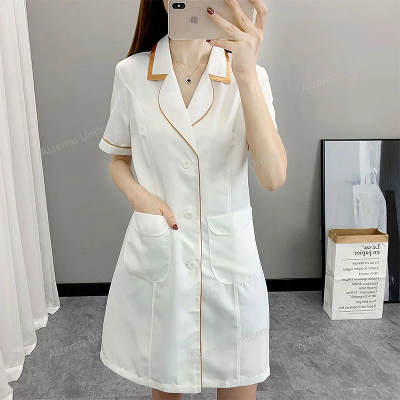 Black Beauty Salon uniform sho - Medical Lab Logo recensie en prijs