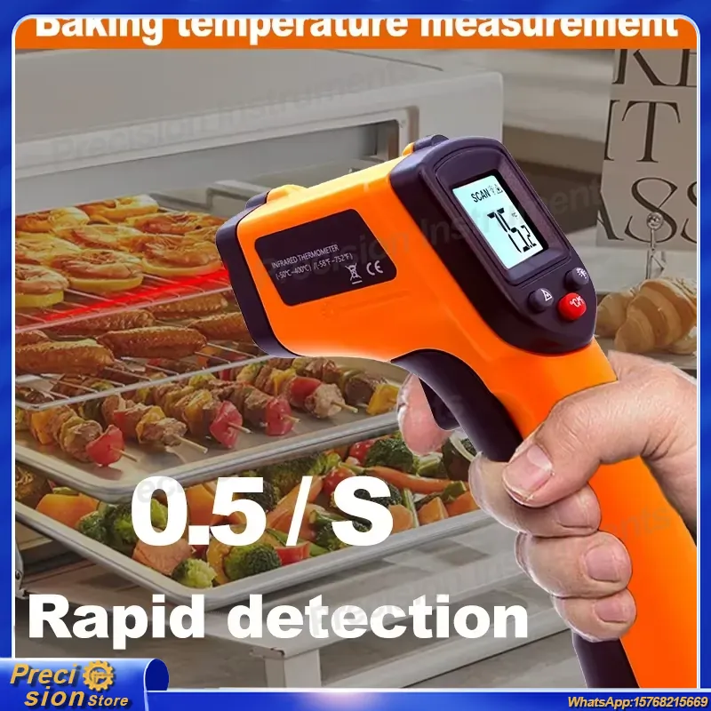 Infrared Thermometer Gun Non C - Digital Thermometer Infrared recensie en prijs