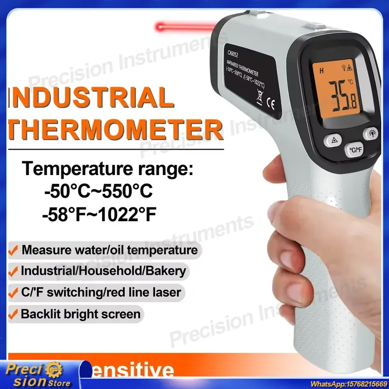 CX6050 Handheld Non-Contact In - Digital Thermometer Infrared recensie en prijs