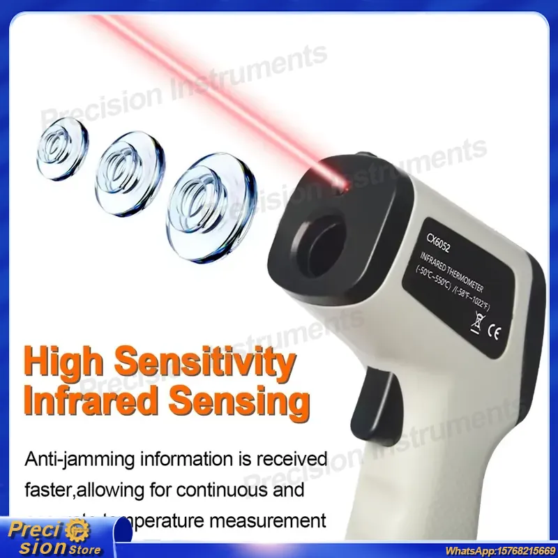 CX6050 Handheld Non-Contact In - Digital Thermometer Infrared recensie en prijs