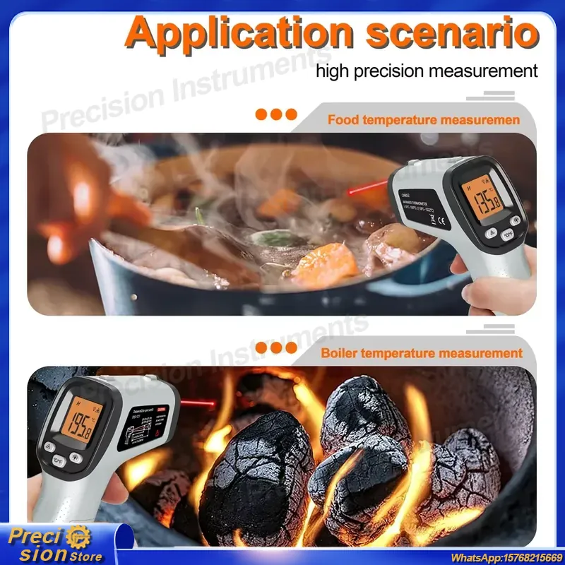 CX6050 Handheld Non-Contact In - Digital Thermometer Infrared recensie en prijs