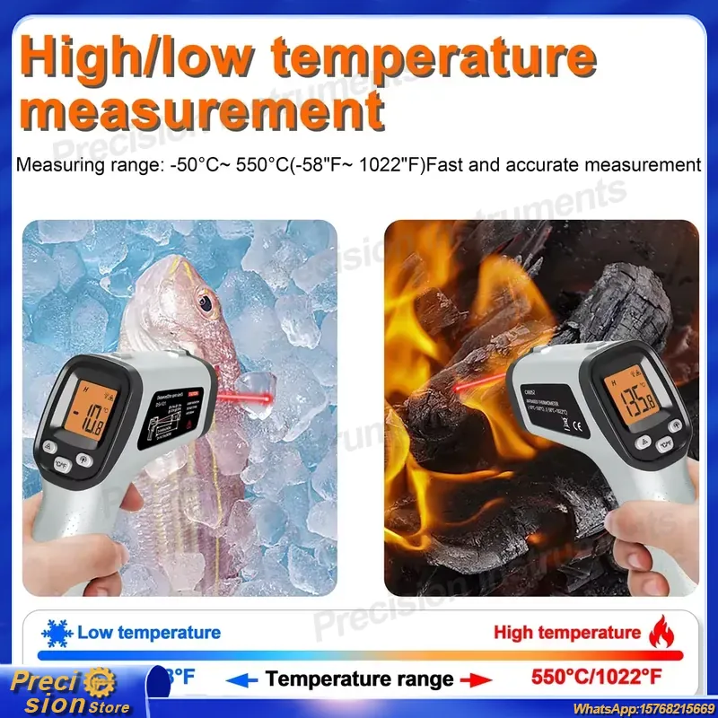 CX6050 Handheld Non-Contact In - Digital Thermometer Infrared recensie en prijs